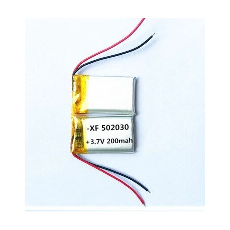 Акумулятор літій-полімерний 200 mAh 3.7V 502030