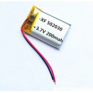 Акумулятор літій-полімерний 200 mAh 3.7V 502030