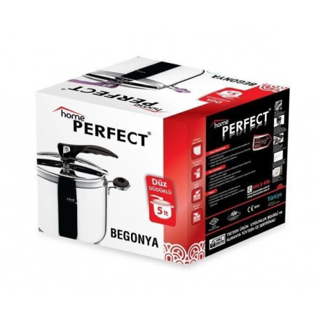 Скороварка Home Perfect 5л. нержавіюча сталь Туреччина