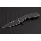 Ніж складаний E571 black stonewashed 7132