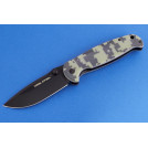 Нож складной H6 camo dark 7768