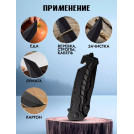 Ніж складаний туристичний Танто чорний