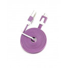 Кабель micro USB гумовий, плоский
