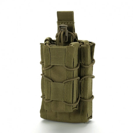 Підсумок Molle для 2-х магазинів АК/AR та пістолета A-21