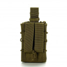Подсумок Molle для 2-х магазинов АК/AR и пистолета A-21олива