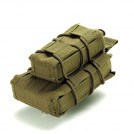 Подсумок Molle для 2-х магазинов АК/AR и пистолета A-21олива
