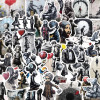 Набір наклейок Banksy 50 шт.