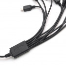 Кабель USB - 10 разъемов для зарядки универсальный