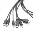 Кабель USB - 10 разъемов для зарядки универсальный