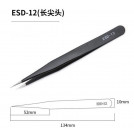 Антистатический пинцет ESD-12