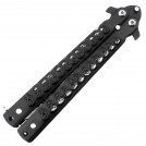 Нож-бабочка, балисонг черепа танто 341M-9L