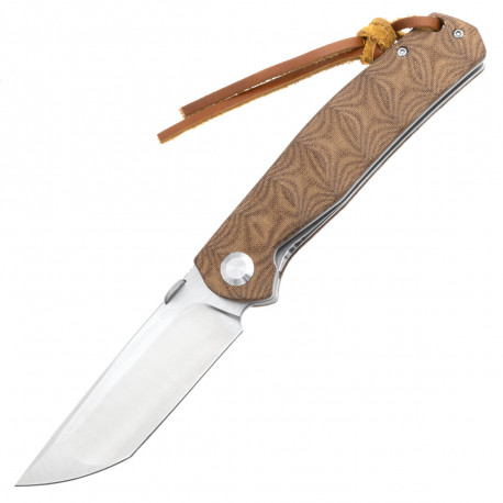 Ніж складаний Тотем G23 D2 Tanto Beige