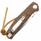 Ніж складаний Тотем G23 D2 Tanto Beige