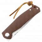 Ніж складаний Тотем G23 D2 Tanto Brown