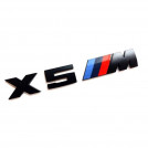 Шильдик на багажник для BMW X5M чорний