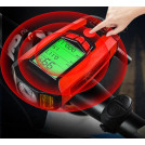 Багатофункціональний велосипедний ліхтар зі спідометром, дзвінком та сигналізацією AS0808