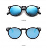 Солнцезащитные поляризационные очки ретро Zolman C. 12 Black/Blue