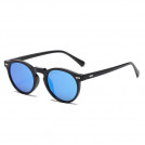 Сонцезахисні окуляри поляризаційні ретро Zolman C. 12 Black/Blue