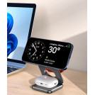 Бездротовий зарядний пристрій Benks JuicePod 3-в-1 Wireless Charger Stand (з функцією MagSafe)