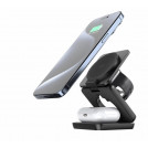 Бездротовий зарядний пристрій Benks JuicePod 3-в-1 Wireless Charger Stand (з функцією MagSafe)