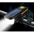 Велофара SOLAR LUZ FY316 із сигналом
