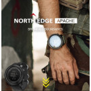 Часы North Edge Apache 3 Black