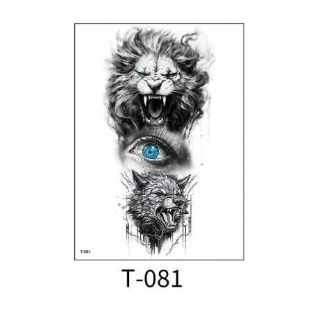 Татуювання тимчасове перекладне T-081