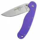 Ніж складний Ontario Rat1 (8868) BL фіолетовий