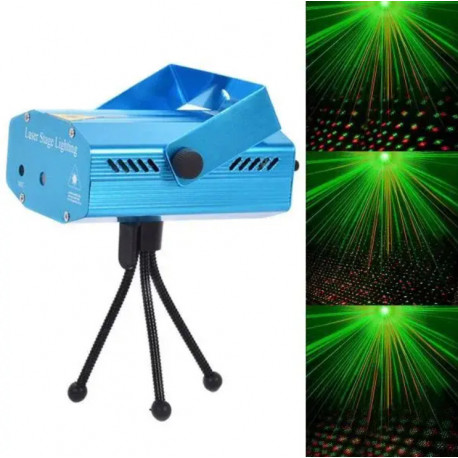 Лазерный проектор (фигурки) LED Mini Laser Stage Lighting