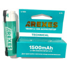 Аккумулятор Arexes Li-ion 18650 3.7v 1500mah з контактами для паяння