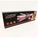 Плойка-Мультистайлер Geemy GM-2966 Щипці, випрямляч, гофре, 3 в 1