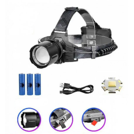 Аккумуляторный налобный фонарь AR-8079-3