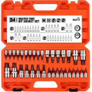 Набір торцевих головок з бітами Torx 34шт sdy-84013