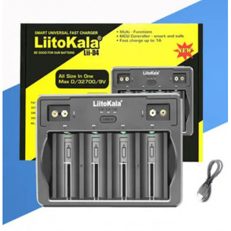 Зарядное устройство для аккумуляторов LiitoKala Lii-D4 оригинал