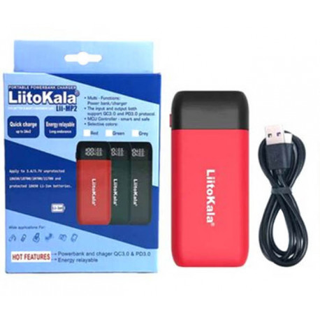 Зарядное устройство для аккумуляторов LiitoKala Lii-MP2 Powerbank оригинал