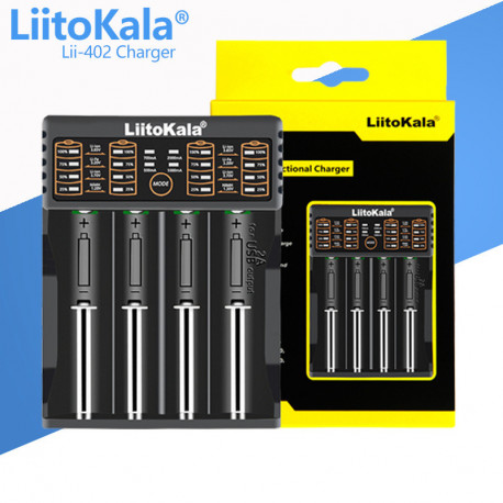 Зарядное устройство для аккумуляторов LiitoKala Lii-402 оригинал