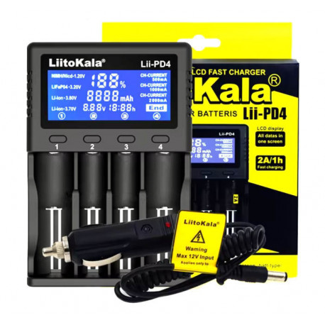 Зарядное устройство для аккумуляторов LiitoKala Lii-PD4 оригинал
