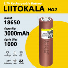 Акумулятор LiitoKala Lii-HG2 18650 3000mah (без пiптика) оригінал