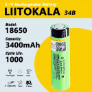 Акумулятор LiitoKala 34B 18650 3400mah (без пiптика) оригінал