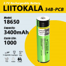 Акумулятор LiitoKala 34B-PCB 18650 3400mah оригінал