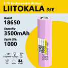 Акумулятор LiitoKala 35E 18650 3500mAh (без пiптика) оригінал