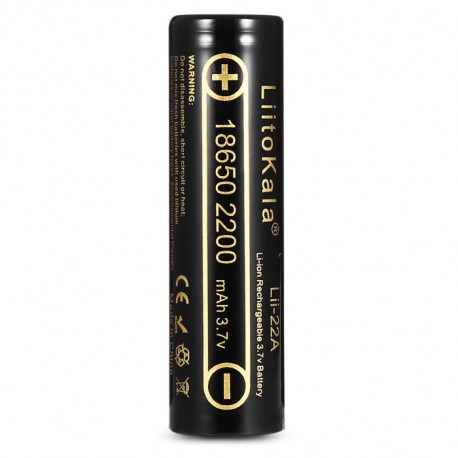 Аккумулятор LiitoKala Lii-22A 18650 2200mah (без пиптика) оригинал