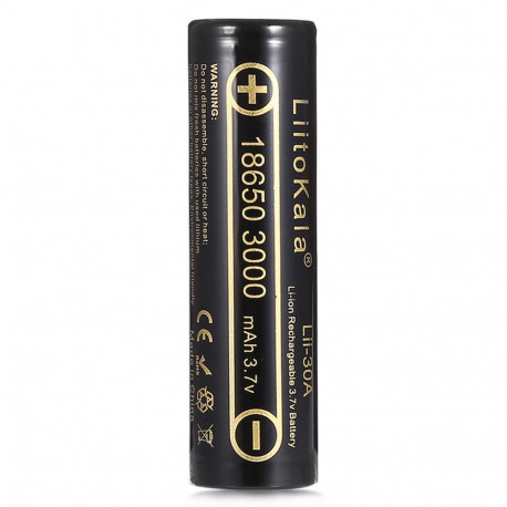 Аккумулятор LiitoKala Lii-30A 18650 3000mah (без пиптика) оригинал