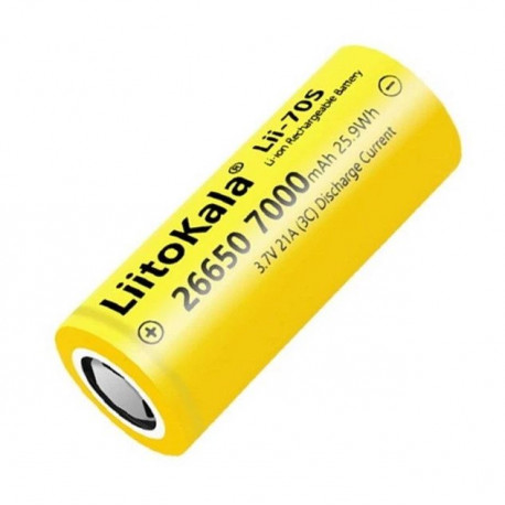 Акумулятор LiitoKala Lii-70S 26650 7000mah (без пиптика) оригінал