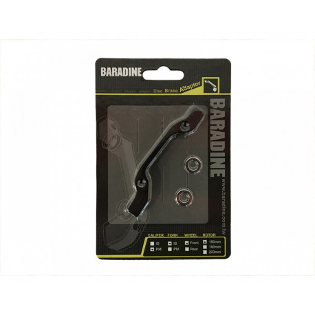 Адаптер до гальмівної машинки Baradine (Тайвань) PM-IS-Front 160mm top