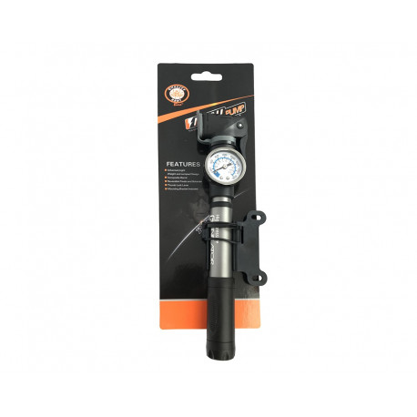 Насос байк з манометром Z INFLATOR M25B-01A top