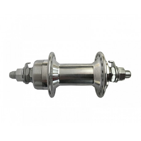Втулка алюмінієва передня на промпідшипнику ( Disc-Brake) Silver 36H top