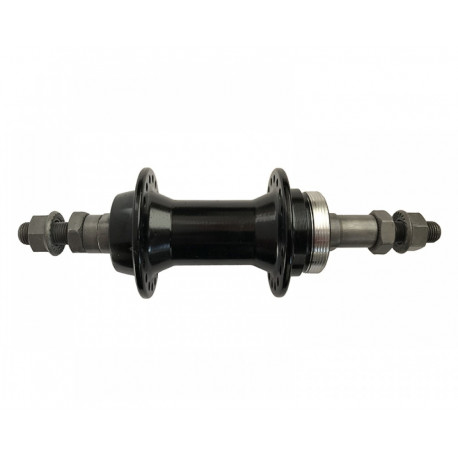 Втулка алюмінієва задня на промпідшипнику ( V-Brake) Black 36H top