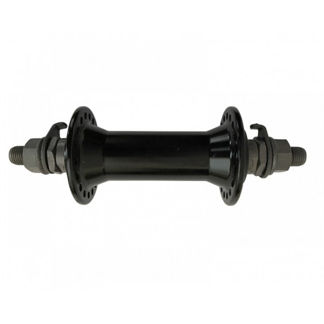 Втулка алюмінієва передня на промпідшипнику ( V-Brake) Black 36H top
