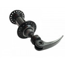 Втулка алюминиевая передняя под эксцентрик на промподшипнике ( V-Brake) Black 36H